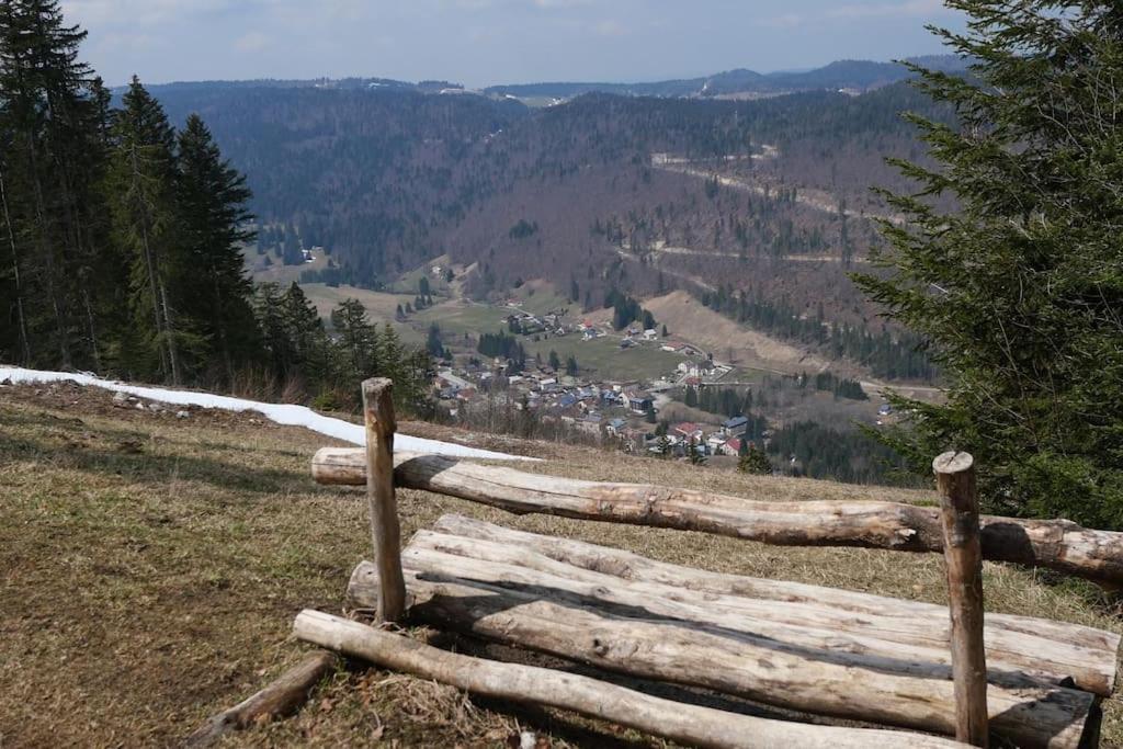 Appartement Lelex Vue Sur Les Pistes Buitenkant foto